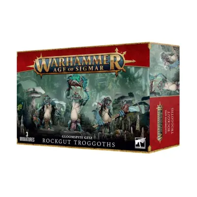 Gloomspite gitz: rockgut troggoths, age of sigmar, games workshop, model 89-33